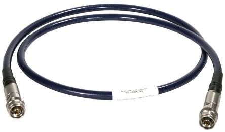 Huber+Suhner RF Koaxialkabel Konfektioniert, 50 Ω, 3m, Typ N / Typ N, Blau