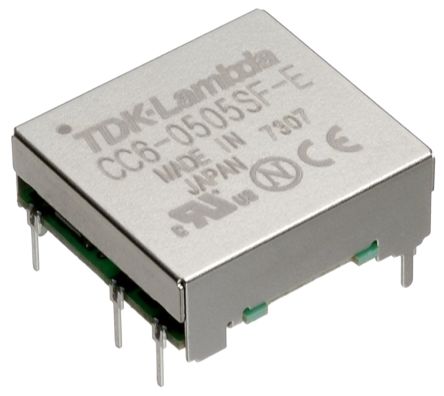 TDK-Lambda TDK CC-E DC/DC-Wandler 6W 12 V Dc IN, 5V Dc OUT / 1.2A 500V Ac Isoliert