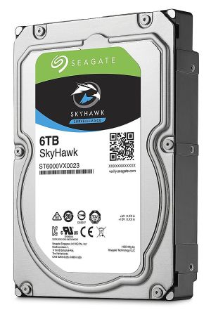 Seagate SkyHawk-Überwachung Intern Interne Festplatte SATA I, 6 TB, HDD