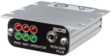 SCS Dauer-ESD Überwachung Jack-Anschluss 1-Bediener 100 → 240V Ac, H: 22mm L: 66mm B: 61mm