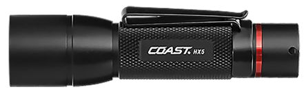 Coast LED手电筒, HX系列, 130 lm, 1 个 AA电池, 黑色