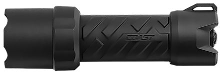 Coast LED手电筒, Polysteel系列, 250 lm, 3 节 AAA 电池电池, 黑色