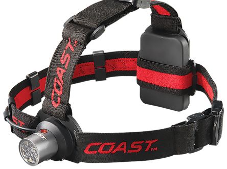 Coast Lampe Frontale LED Non Rechargeable, 145 Lm, AAA