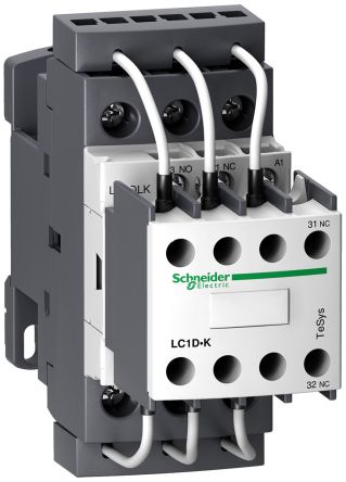 Schneider Electric Contactor TeSys D LC1D De 3 Polos, 3 NA, 28 A, Bobina 110 V Ac