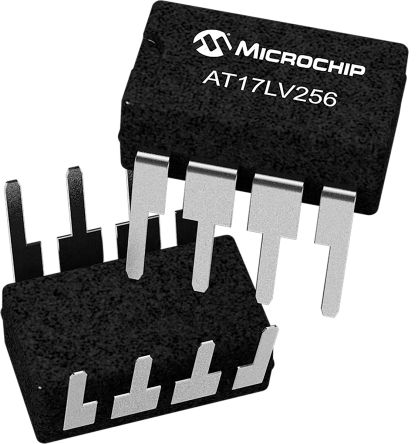 Microchip Circuit EEPROM, AT17LV256-10PU, 256Kbit, Série-2 Fils PDIP, 8 Broches, 1bit