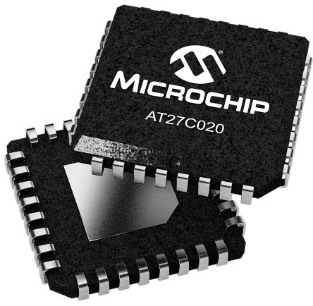 Microchip EPROM, 2Mbit, 256K X 8 Bits, 55ns, PLCC, 32 Broches