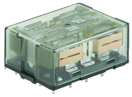 Panasonic SP Monostabiles Relais, Printrelais 4-poliger Wechsler 10A 24V Dc Spule / 300mW