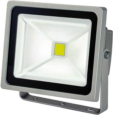 Hugo Brennenstuhl L CN 120 V2 LED Floodlight, 1 LED, 20 W, 1630 Lm, IP65, 100 → 250 V Ac
