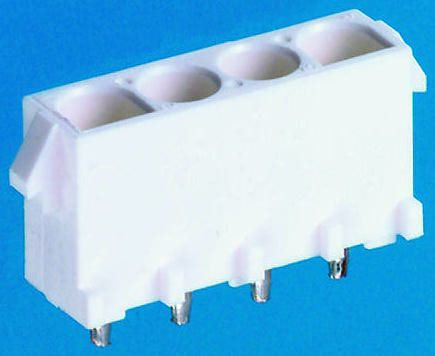 TE Connectivity Universal MATE-N-LOK Leiterplatten-Stiftleiste Gerade, 12-polig / 3-reihig, Raster 6.35mm,