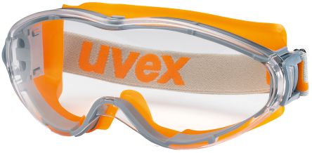 Uvex Ultrasonic Schutzbrille, Carbonglas, Klar Mit UV Schutz, Belüftet, Rahmen Aus Kunststoff Kratzfest