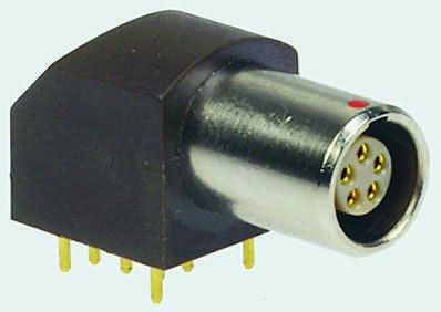 Lemo 0B 0 Rundsteckverbinder Buchse 3-polig / 4.5A, Tafelmontage, Lötanschluss IP50