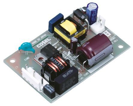 Cosel Switching Power Supply, LFA10F-24-Y, 24V Dc, 500mA, 12W, 1 Output, 85 → 264V Ac Input Voltage