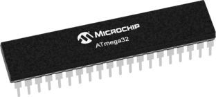Microchip Mikrocontroller ATmega AVR 8bit SMD 32 KB VQFN 44-Pin 8MHz 2 KB RAM