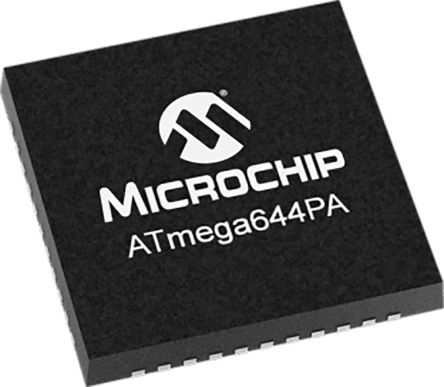 Microchip Mikrocontroller ATmega AVR 8bit SMD 64 KB VQFN 44-Pin 20MHz 4 KB RAM