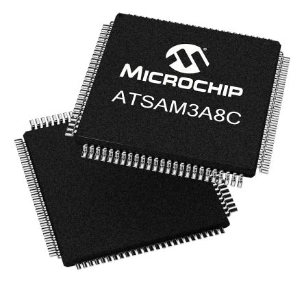 Microchip Mikrocontroller SAM3A ARM Cortex M3 32bit SMD 512 KB LQFP 100-Pin 84MHz 96 KB RAM USB
