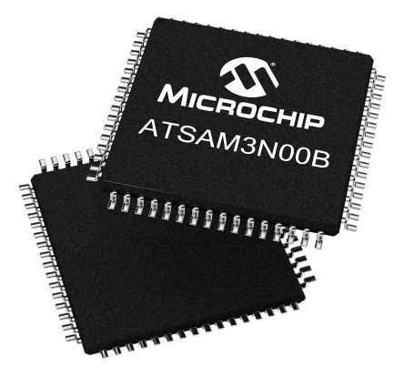 Microchip Mikrocontroller SAM3N ARM Cortex M3 32bit SMD 16 KB LQFP 64-Pin 48MHz 4 KB RAM