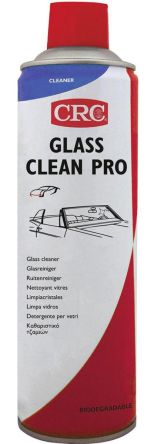 CRC Detergente Per Vetri Glass Clean PRO,, Spray Da 500 Ml,, Per Paraurti, Parte Cromata, Specchio, Vernice,