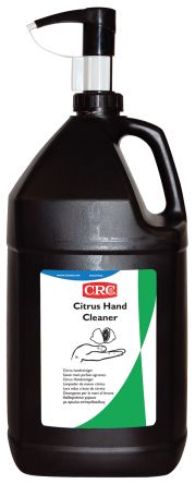 CRC Citrus Handcleaner Handreiniger Antibakteriell Zitrus-Duft, Pumpflasche, Gelb, 3 L
