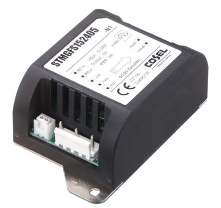 Cosel STMGFS DC/DC-Wandler 30W 24 V Dc IN, 12V Dc OUT / 2.5A 500V Dc Isoliert