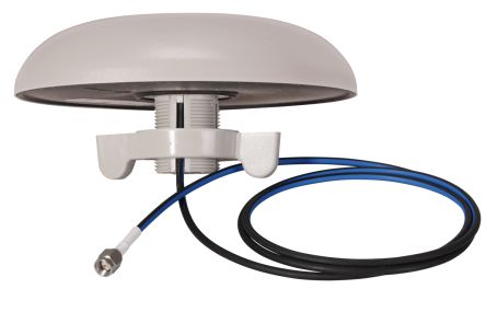 Huber+Suhner Antenne, 2G (GSM/GPRS), 3G (UTMS), 4G (LTE), Kuppelförmig, Schraubmontage, Rundstrahlantenne, 4dBi