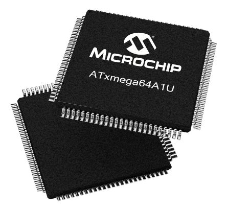 Microchip Mikrocontroller AVR XMEGA AVR 8bit SMD 64 + 4 KB TQFP 100-Pin 32MHz 4 KB RAM USB
