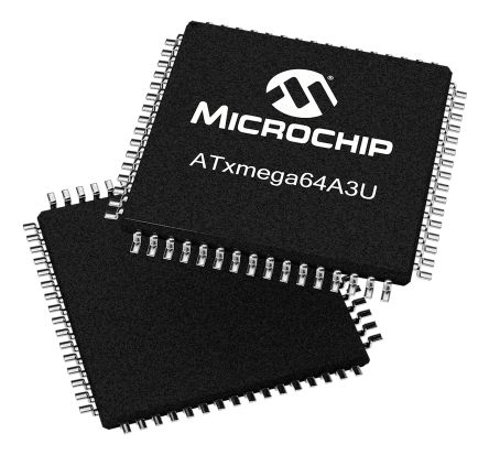 Microchip Mikrocontroller AVR XMEGA AVR 8bit SMD 64 + 4 KB TQFP 64-Pin 32MHz 4 KB RAM USB