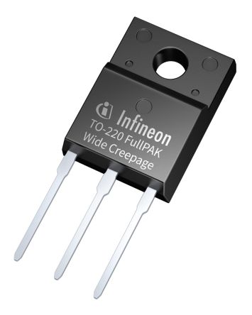 Infineon CoolMOS CE IPAW60R600CEXKSA1 N-Kanal, THT MOSFET 600 V / 10,3 A 28 W, 3-Pin TO-220 FP
