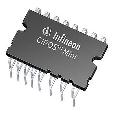 Infineon Module D'alimentation Intelligent Traversant CIPOS 15A Triphasé Sortie Demi-pont 24 Broches