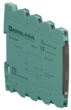 Pepperl + Fuchs S1SL Signalwandler, Passivtrenner 2.2 → 30V Dc, Strom 50mA EIN / Strom 0 → 20mA AUS