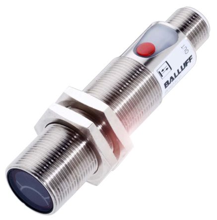 BALLUFF BOS 18M Zylindrisch Optischer Sensor, Durchgangsstrahl, Bereich 0 → 20 M, PNP Ausgang, 4-poliger