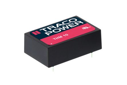 TRACOPOWER THM 10 DC/DC-Wandler 10W 24 V Dc IN, ±12V Dc OUT / ±416mA 5kV Ac Isoliert