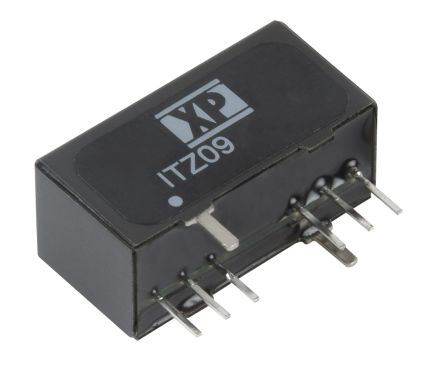 XP Power ITZ DC-DC Converter, 12V Dc/ 750mA Output, 18 → 75 V Dc Input, 9W, Through Hole, +85°C Max Temp -40°C