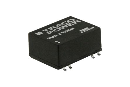 TRACOPOWER TMR 3 WISM DC/DC-Wandler 3W 5 V Dc IN, ±12V Dc OUT / ±125mA 1.5kV Dc Isoliert