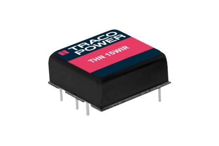 TRACOPOWER THN 15WIR DC/DC-Wandler 15W 48 V Dc IN, ±5V Dc OUT / ±1.5A 3kV Dc Isoliert
