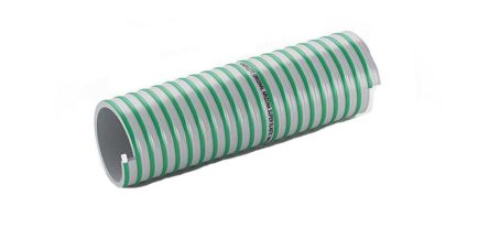 Merlett Plastics Manguera De PVC Verde, Long. 10m, Ø Int. 76mm, Para Drenaje