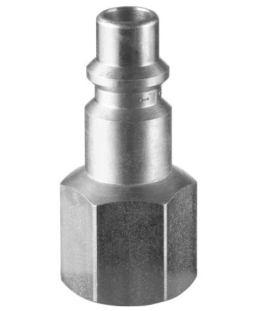 PREVOST Stecker Für Pneumatik-Schnellverbindungskupplung Behandelter Stahl, G1/4 Buchse, Mit Gewinde ISO B8