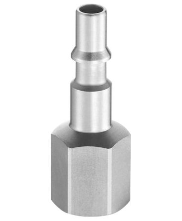 PREVOST Stecker Für Pneumatik-Schnellverbindungskupplung Behandelter Stahl, G1/4 Buchse, Mit Gewinde ISO C6
