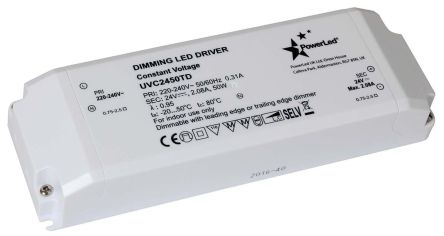 PowerLED LED-Treiber 220 - 240 V Ac LED-Treiber, Ausgang 24V / 2.08A, Dimmbar Konstantspannung