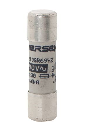 Mersen Protistor Feinsicherung FF / 25A 10 X 38mm 500 V Dc, 690 V Ac, 700V Ac GR