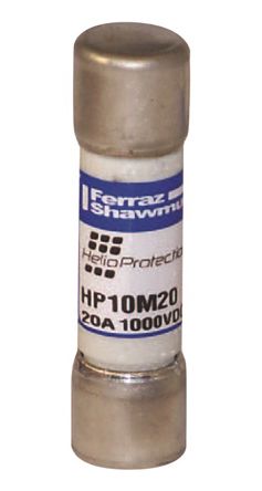 Mersen HP6M Feinsicherung / 12A 10 X 38mm 600V Ac Glas Melamin GPV