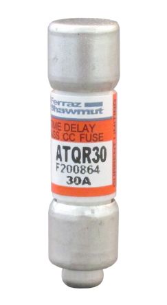 Mersen ATQR Feinsicherung T / 5A 10 X 38mm 300 V Ac, 600V Ac Fiberglas CC