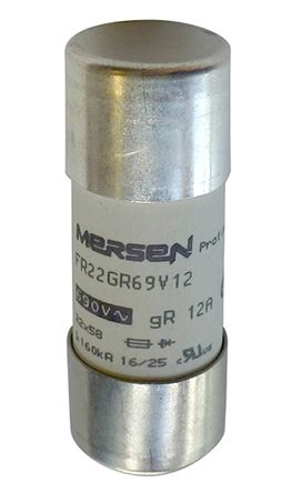 Mersen Protistor Feinsicherung FF / 32A 22 X 58mm 500 V Dc, 690 V Ac, 700V Ac GR
