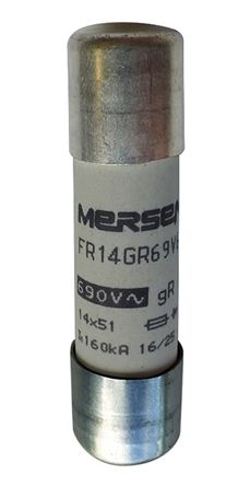 Mersen Protistor Feinsicherung FF / 40A 14 X 51mm 500 V Dc, 690 V Ac, 700V Ac GR