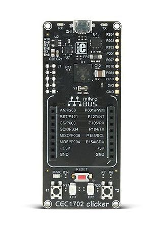 MikroElektronika CEC1702 Clicker MCU Microcontroller Development Kit ARM Cortex M4 ARM CEC1702