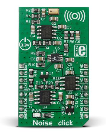 MikroElektronika MCP4921 Noise Click Entwicklungskit, Mikrofonsensor