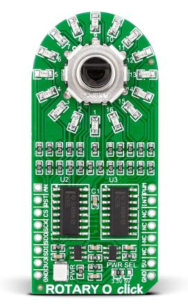 MikroElektronika 人机接口开发套件, Rotary O, 控制旋钮用户界面