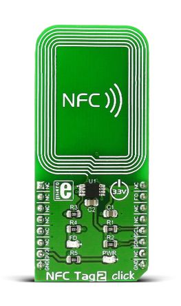 MikroElektronika MikroBUS Click Board NFC Tag 2 Click Arduino Kompatible Platinen