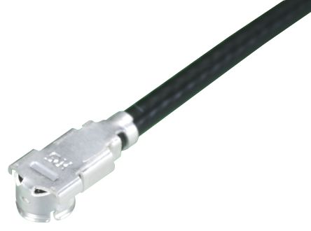 Hirose Cable Coaxial Ultra-Fine, 50 Ω, Con. A: U.FL, Hembra, Con. B: U.FL, Hembra, Long. 100mm, Funda De Etileno