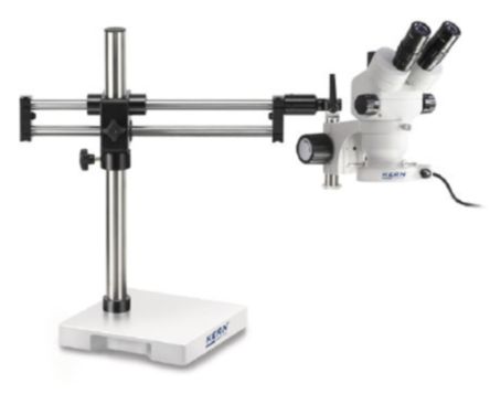 Kern OZL-96 Stereomikroskop, Vergrößerung 0.7 → 4.5X Beleuchtet, LED