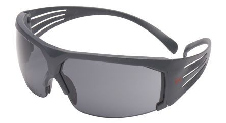 3M SecureFit 600 Schutzbrille Linse Grau, Kratzfest